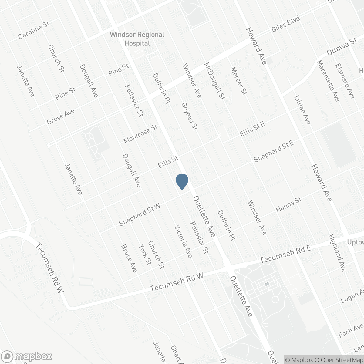 1467 OUELLETTE AVENUE, Windsor, Ontario N8X 1K1